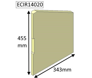 ECIR14020 Parkray Left Side Brick  |  Aspect 14 (NON Eco)